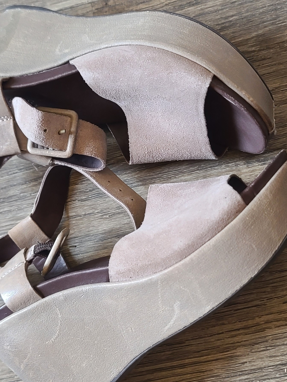 Kork Easy Women’s Platform Sandals - Blush Suede